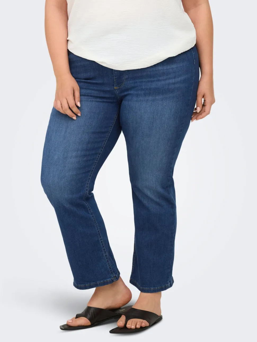 CARKENYA Vita media Flared Fit Lunghezza alla caviglia Jeans