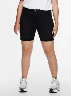 CARLAOLA Vita alta Skinny Fit Bermuda in jeans