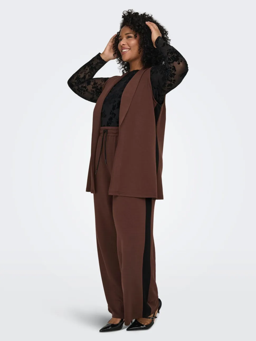 CARLEAH Regular Fit Pantaloni classici