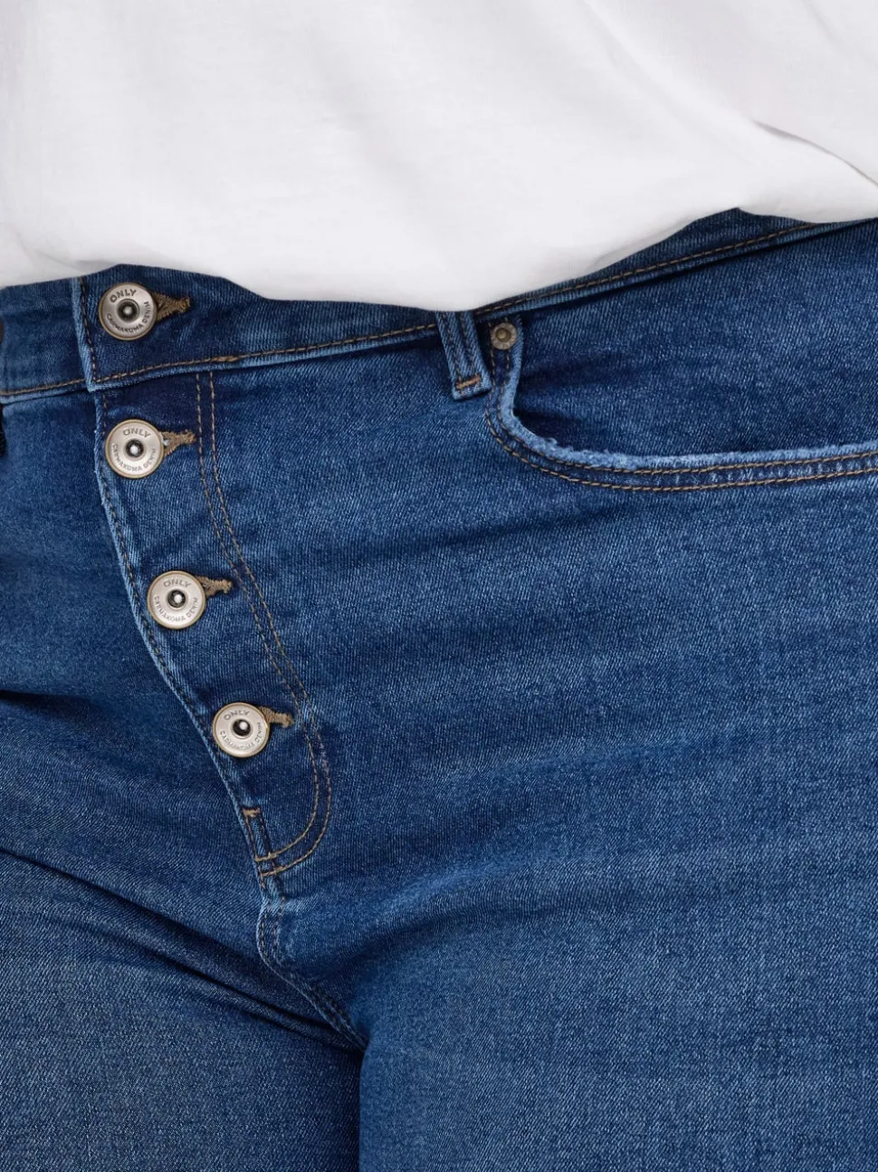 CARLOLA Vita media Skinny Fit Jeans