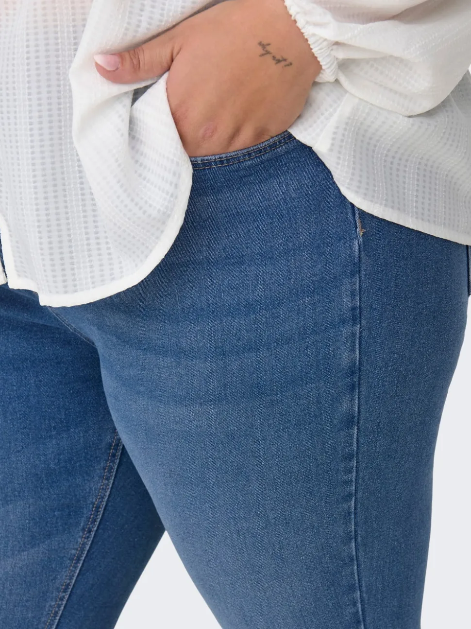 CARLUNA Vita alta Skinny Fit Jeans