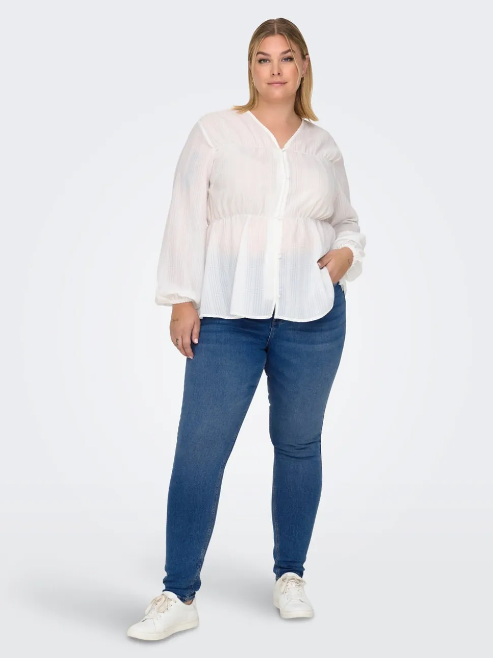 CARLUNA Vita alta Skinny Fit Jeans