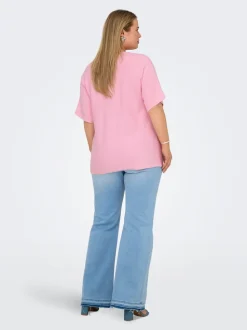 CARMARGARETA Top in maglia a maniche corte