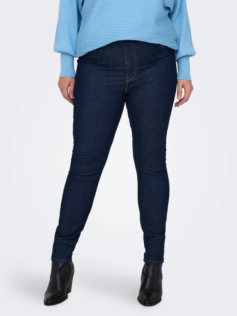 CARMILA-IRIS Vita alta Skinny Fit Lunghezza alla caviglia Jeans