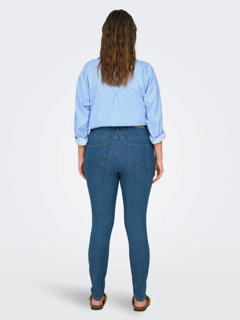 CARMILA-IRIS Vita alta Skinny Fit Lunghezza alla caviglia Jeans