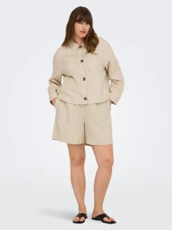 CARMONICA Vita media Loose Fit Bermuda chino