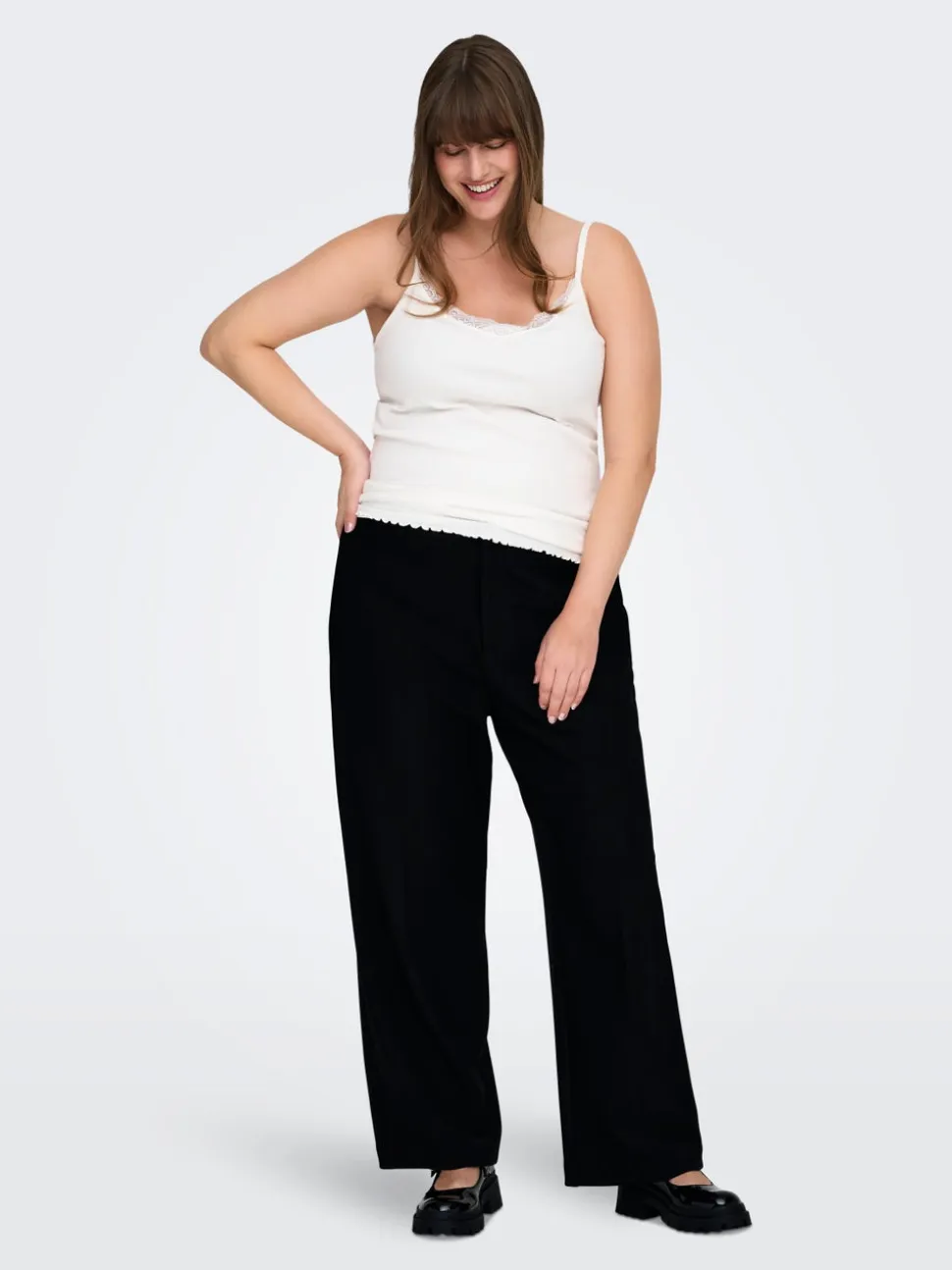 CARNYRA Straight Fit Pantaloni