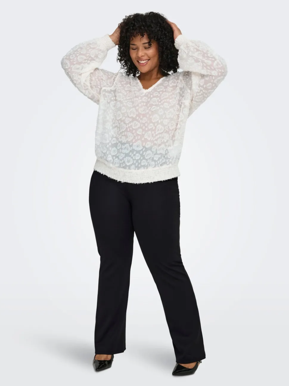 CARPEVER Flared Fit Pantaloni