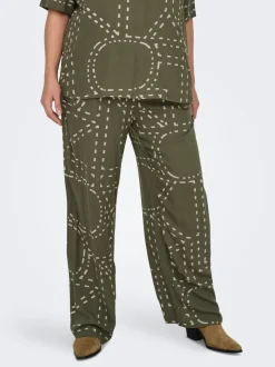 CARPHOEBE Regular Fit Pantaloni a gamba larga