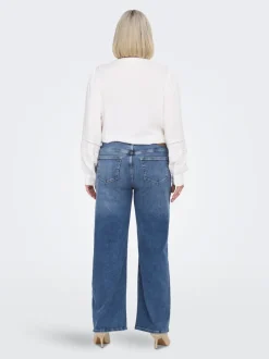 CARRADISON Vita alta Wide Leg Fit Jeans