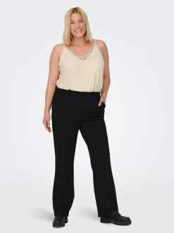 CARRAFFY-YO Straight Fit Pantaloni classici