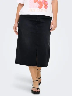 CARROSE Denim Gonna in jeans Gonna midi