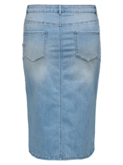 CARROSE Denim Gonna in jeans Gonna midi
