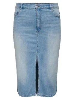 CARROSE Denim Gonna in jeans Gonna midi