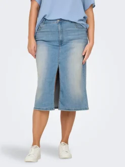 CARROSE Denim Gonna in jeans Gonna midi