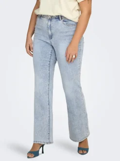 CARROSE Vita alta Retro Flared Fit Jeans