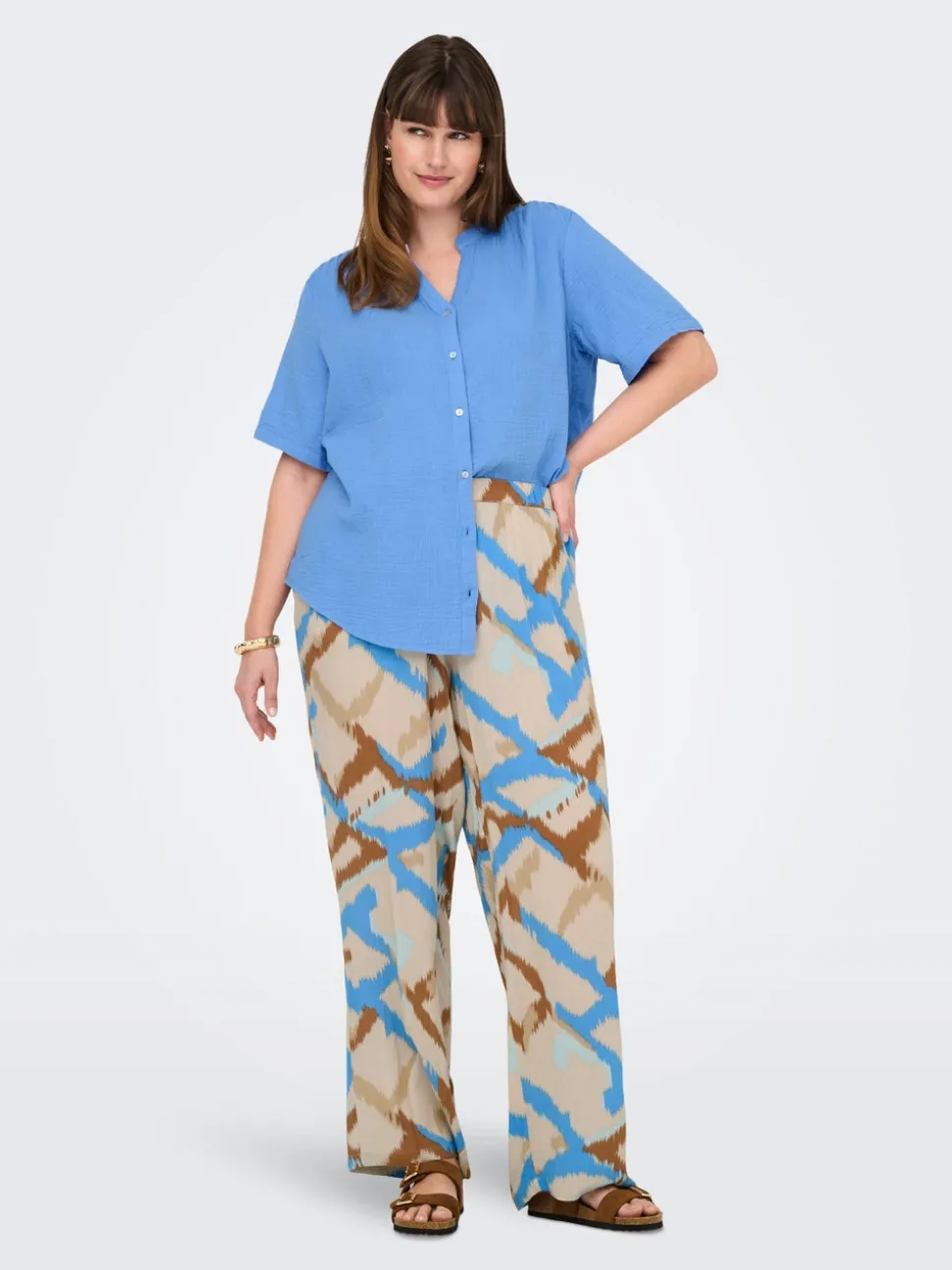 CARROWA Regular Fit Pantaloni
