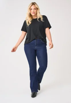 CARSALLY Vita alta Flared Fit Jeans