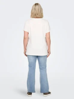 CARSALLY Vita media Flared Fit Jeans
