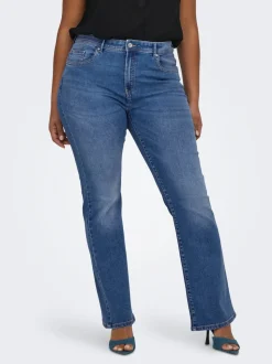 CARSALLY Vita media Flared Fit Jeans