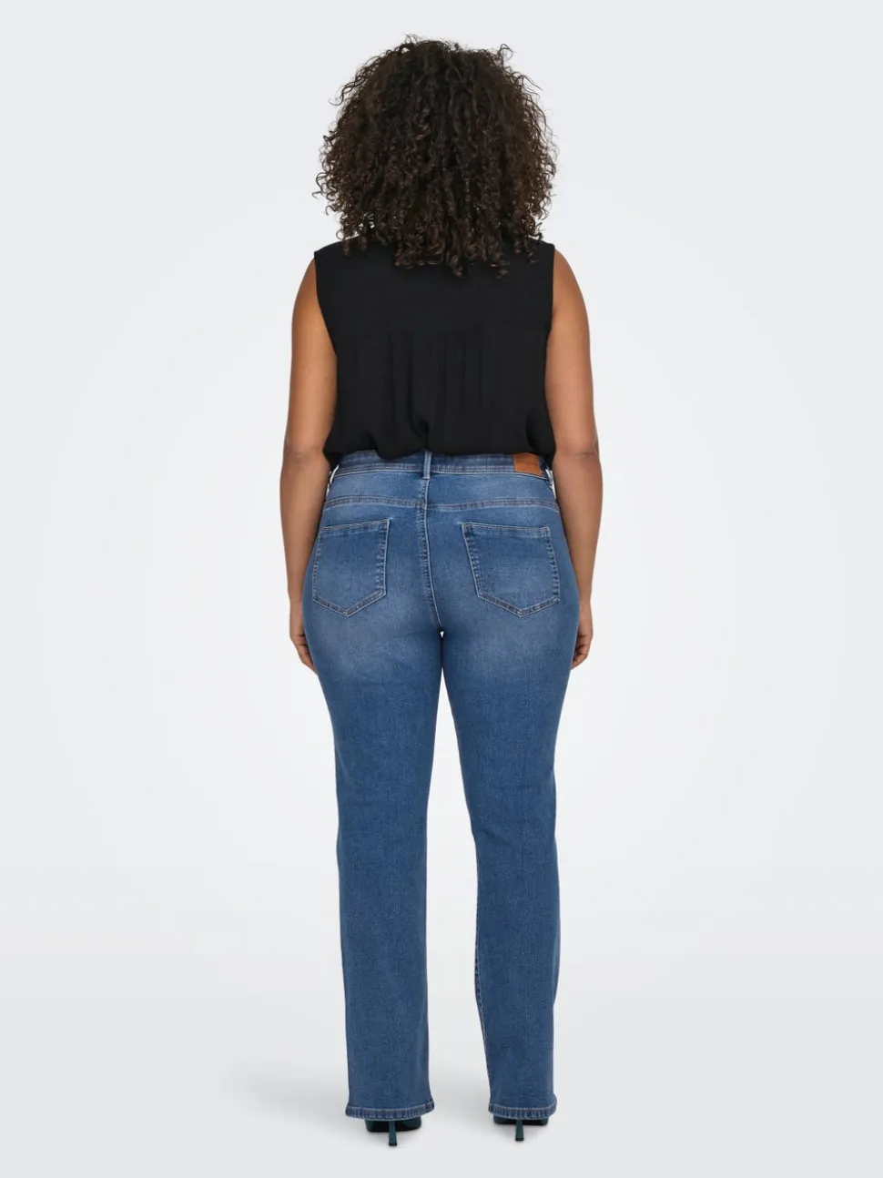 CARSALLY Vita media Flared Fit Jeans