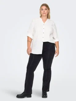 CARSALLY Vita media Flared Fit Jeans