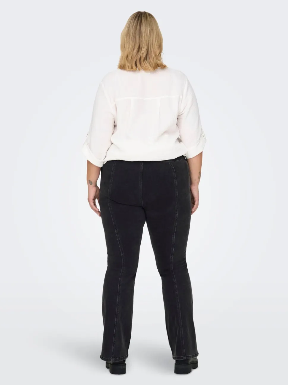 CARSALLY Vita media Flared Fit Jeans