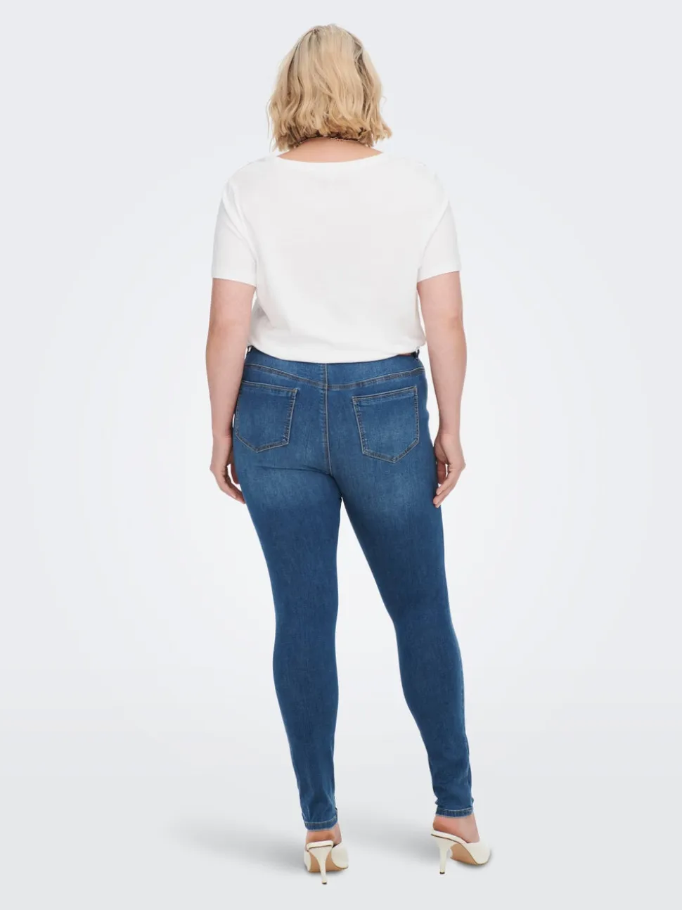 CARSALLY Vita media Skinny Fit Jeans