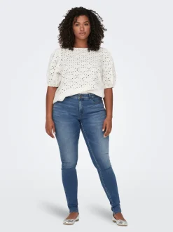 CARSALLY Vita media Skinny Fit Jeans