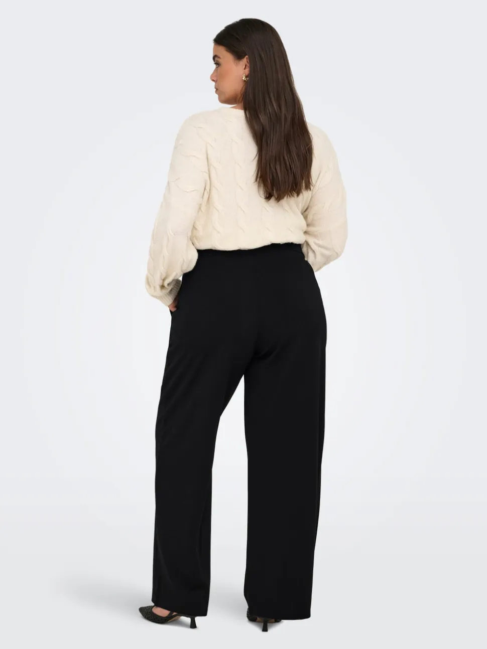 CARSANIA Regular Fit Pantaloni a gamba larga