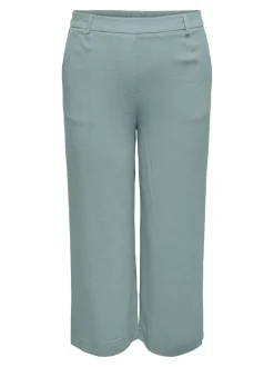 CARSIESTA Cropped Fit Lino Pantaloni culotte