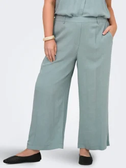 CARSIESTA Cropped Fit Lino Pantaloni culotte