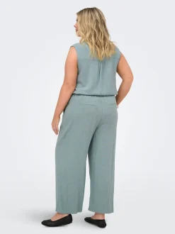CARSIESTA Cropped Fit Lino Pantaloni culotte