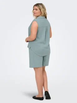 CARSIESTA Loose Fit Lino Bermuda