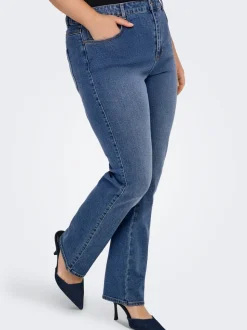CARSNOW Vita alta Straight Fit Jeans
