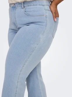 CARSNOW Vita alta Straight Fit Jeans