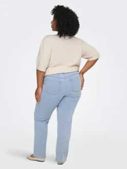 CARSNOW Vita alta Straight Fit Jeans