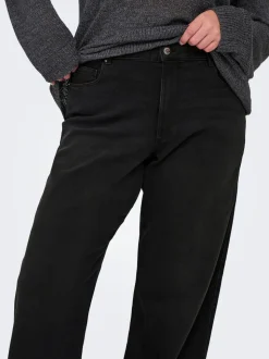 CARSNOW Vita alta Wide Leg Fit Jeans