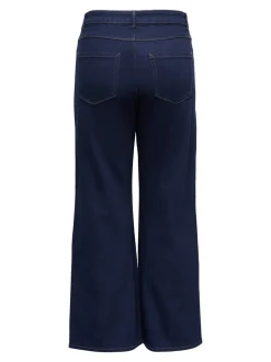 CARSNOW Vita alta Wide Leg Fit Jeans