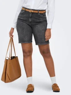 CARSONNY Vita alta Regular Fit Bermuda in jeans