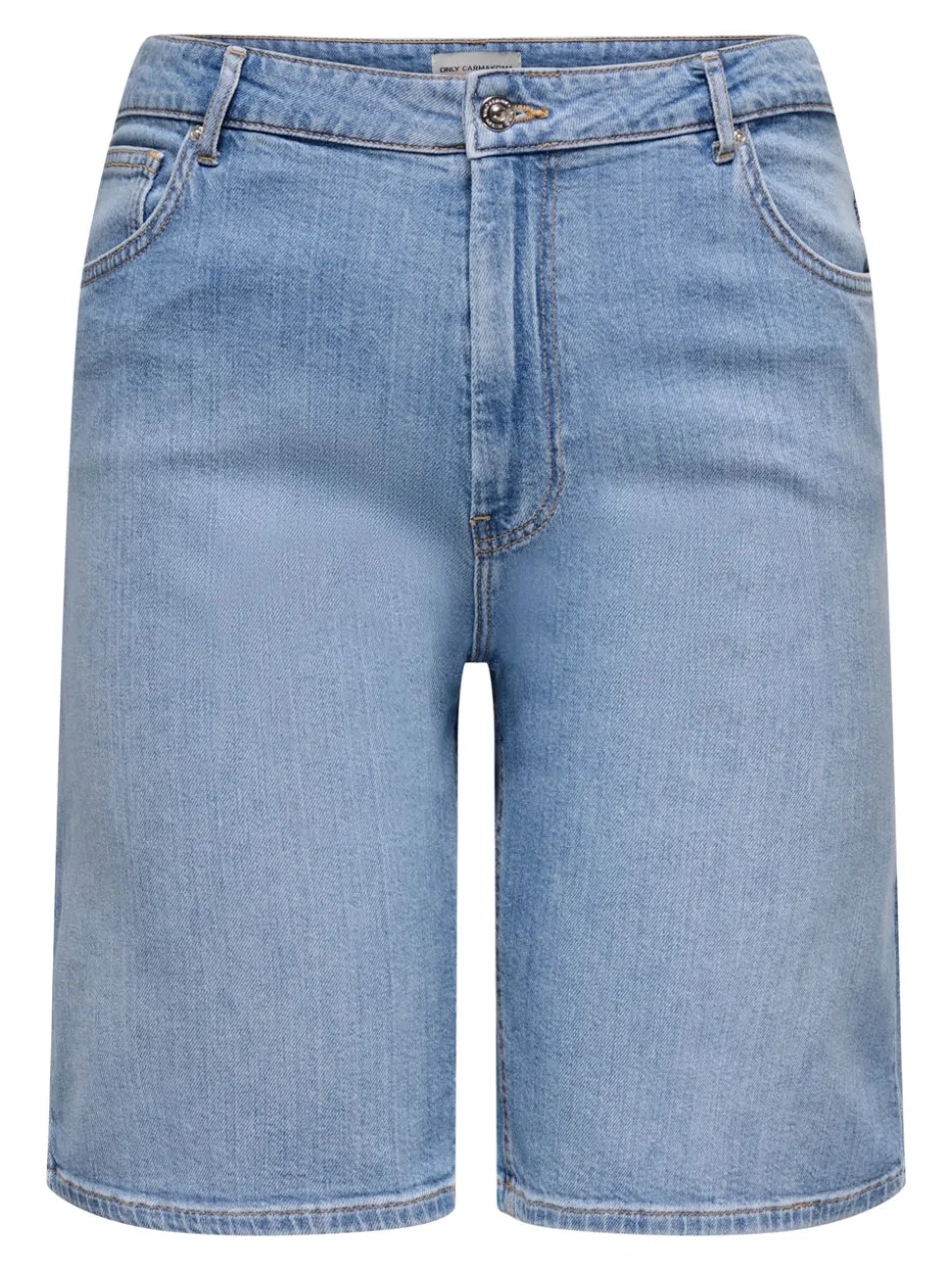 CARSONNY Vita alta Regular Fit Bermuda in jeans