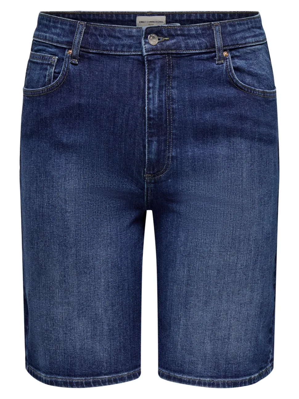 CARSONNY Vita alta Regular Fit Bermuda in jeans