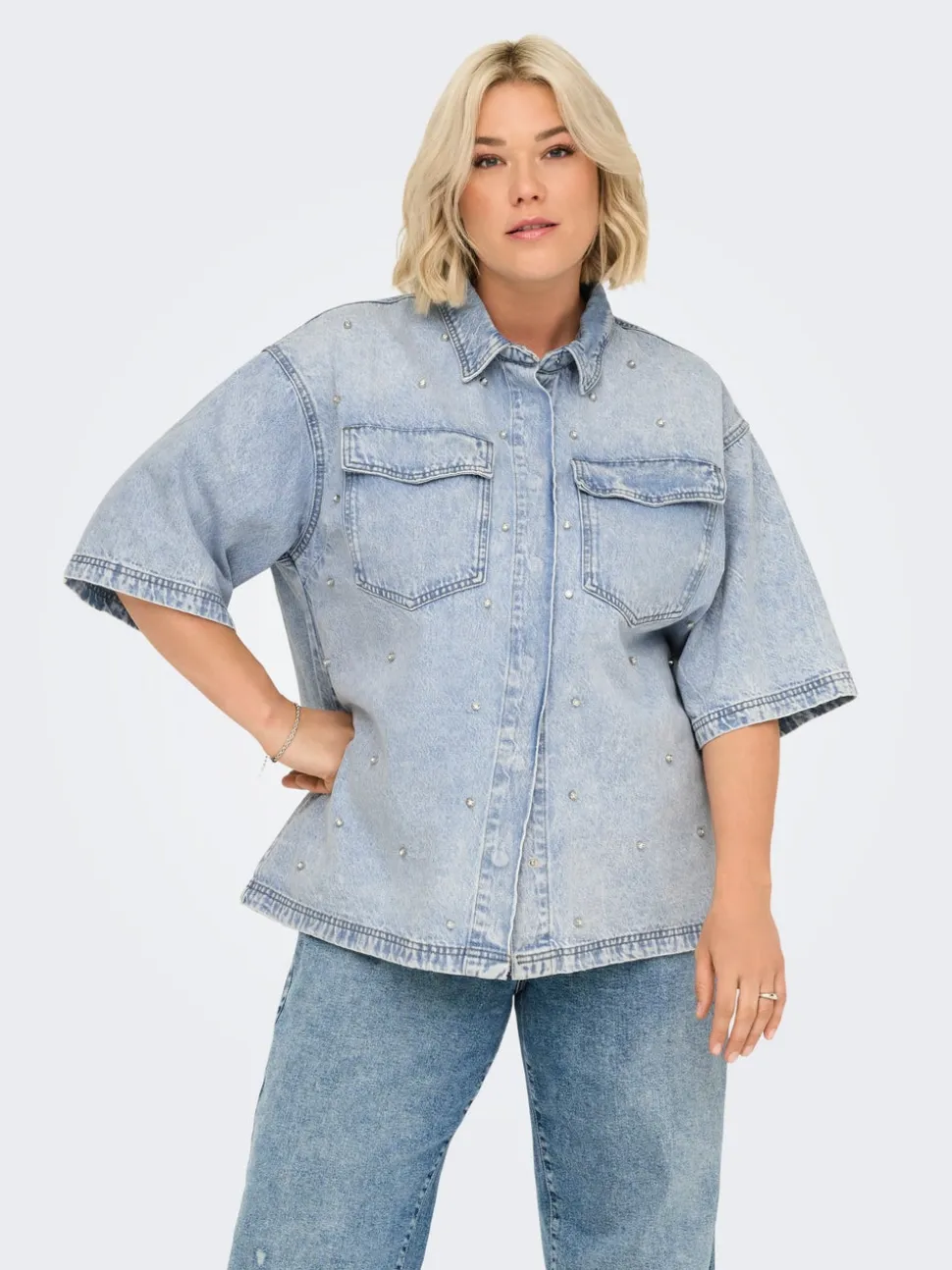 CARSOPHIE Camicia in jeans