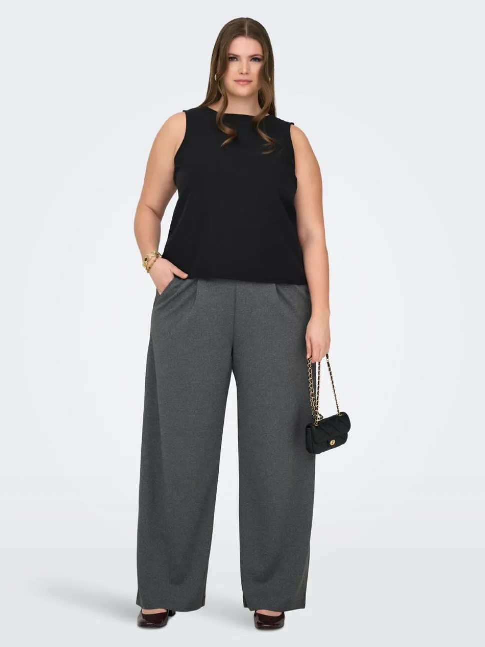 CARSTILLA Regular Fit Pantaloni a gamba larga