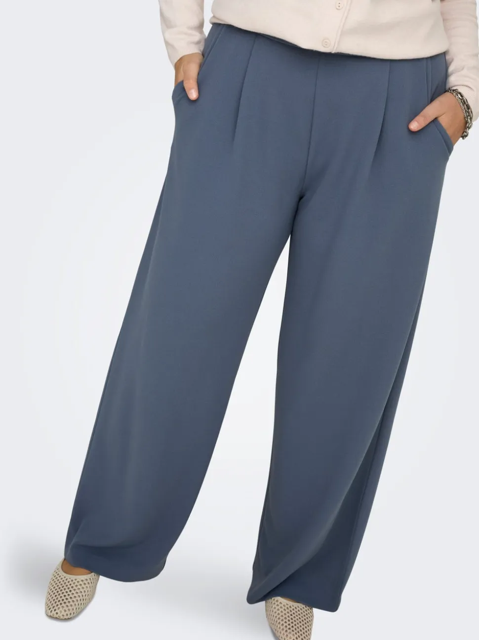 CARSTILLA Regular Fit Pantaloni a gamba larga