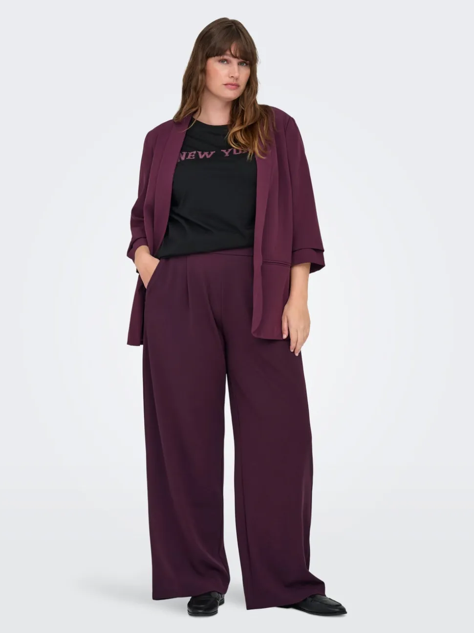 CARSTILLA Regular Fit Pantaloni a gamba larga