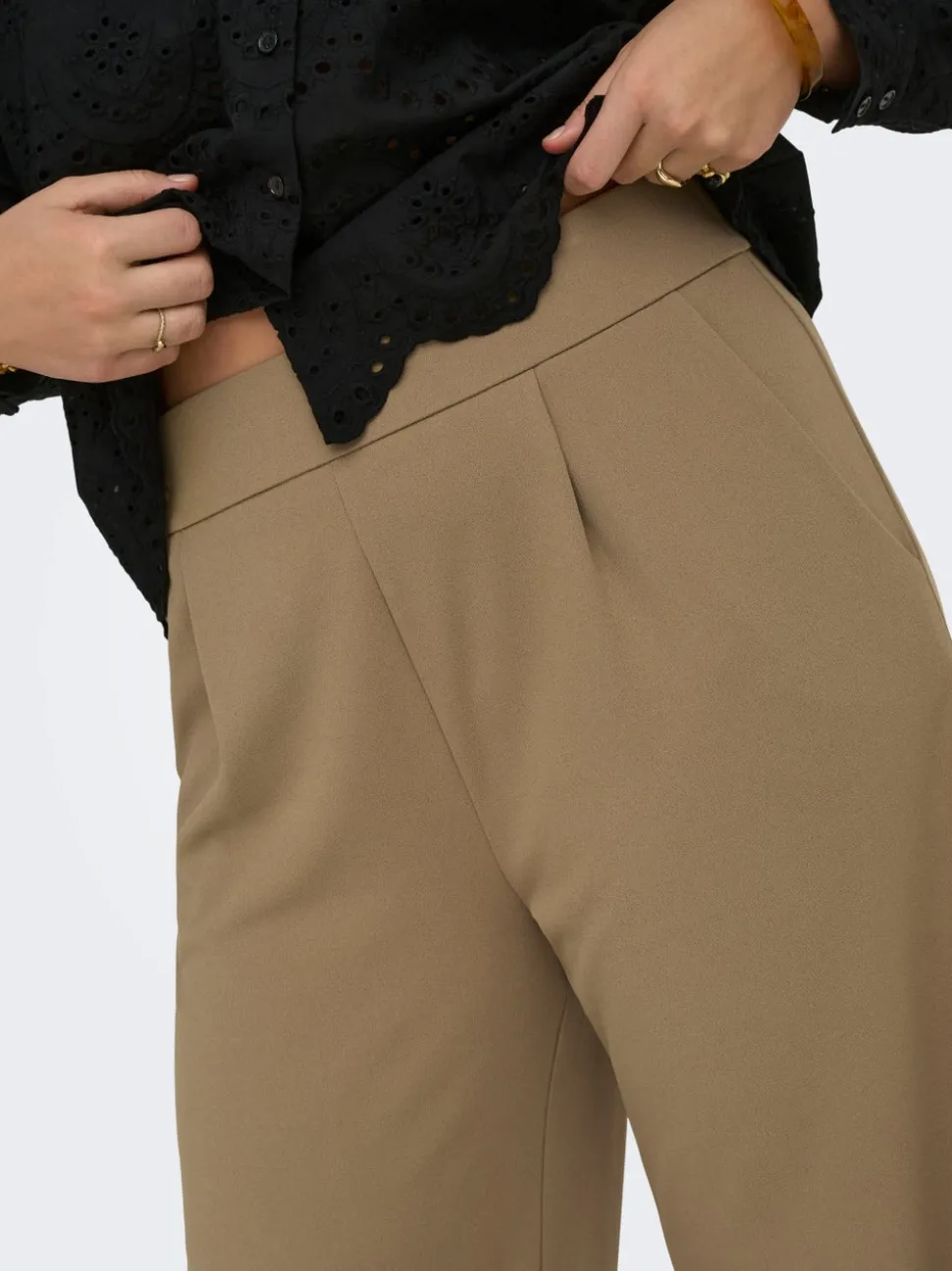 CARSTILLA Regular Fit Pantaloni a gamba larga