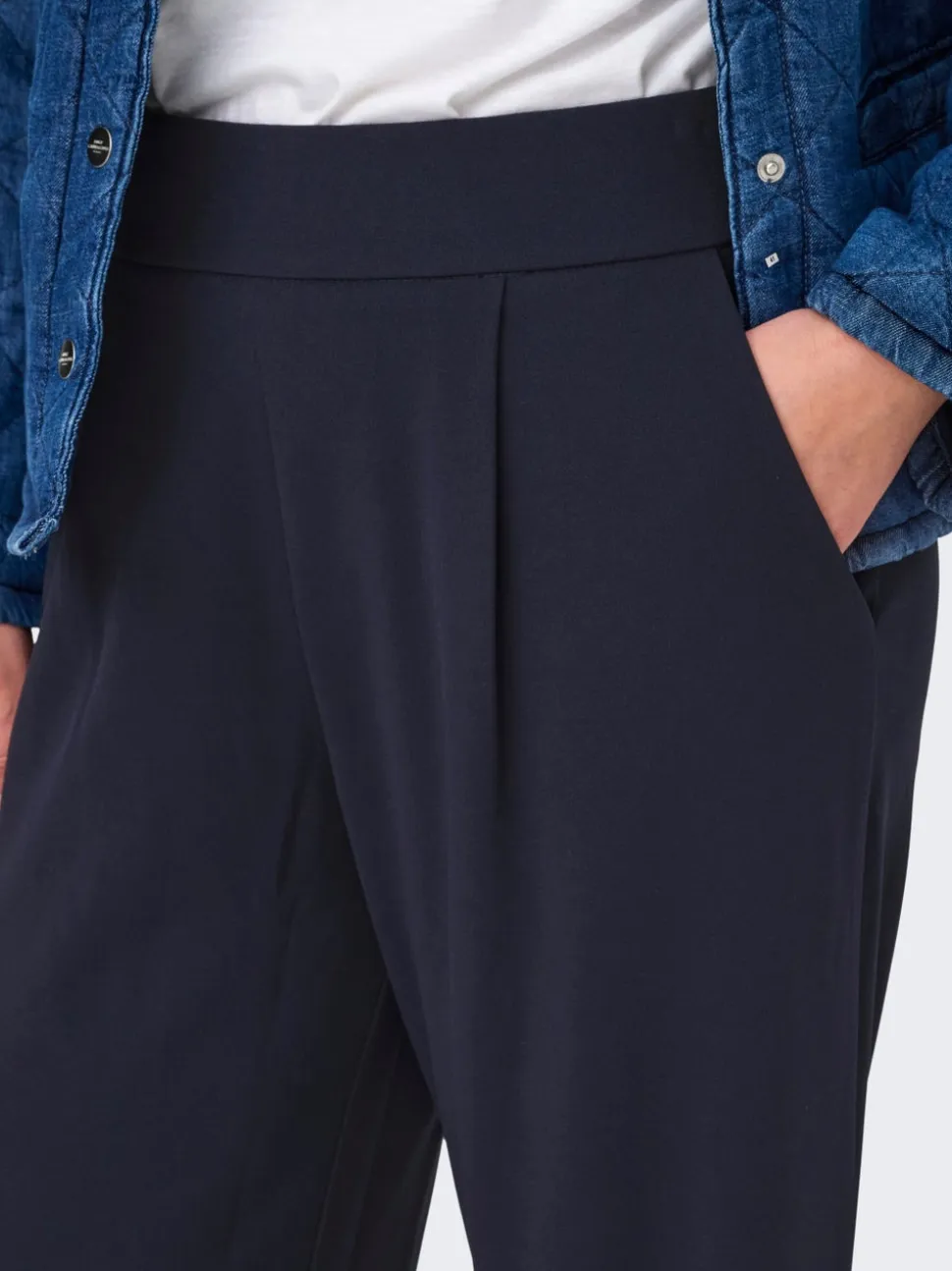 CARSTILLA Regular Fit Pantaloni a gamba larga