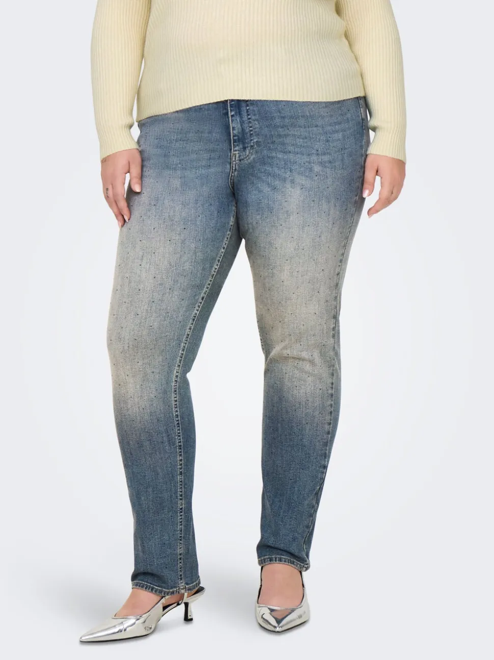 CARSUI Vita alta Slim Fit Jeans