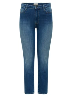 CARSUI Vita media Slim Fit Lunghezza alla caviglia Jeans
